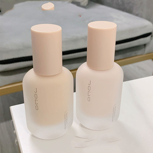Fond de teint liquide transparent <span class=keywords><strong>JOCO</strong></span> en flacon de verre avec pompe, vente en gros, imperméable, mat, végétalien, longue durée, maquillage du visage - Product Image 4