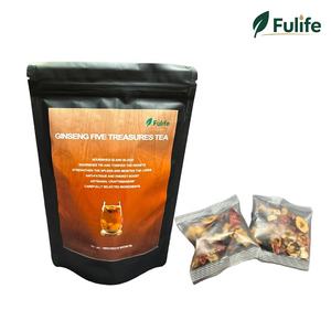 Teh Bunga Rasa Lima Harta <span class=keywords><strong>Ginseng</strong></span> Organik, Teh Kesehatan Herbal Alami dengan Kemasan Kantong Teh - Product Image 3