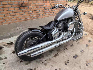 บังโคลนหลังสีดำ1ชุดสำหรับ <span class=keywords><strong>Yamaha</strong></span> <span class=keywords><strong>dragstar</strong></span> <span class=keywords><strong>1100</strong></span> XVS1100 V-Star-<span class=keywords><strong>1100</strong></span> - Product Image 6