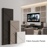 Panneaux acoustiques insonorisants résistants au feu, décoration murale intérieure professionnelle pour cinéma commercial, salle de cinéma