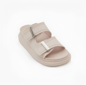 McQueenes 2026 women's new summer flat sandals, featuring stylish anti-slip PVC lining, women's <b>shoes</b> that are <b>soft</b>, simple - Product Image 4