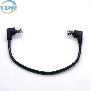 OEM ODM RJ45 8P8C网络以太网局域网电缆Cat 5e UTP FTP跳线90度 - Product Image 2