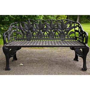 مقاعد مصنوعة يدويًا مخصصة عالية الجودة من الحديد الزهر على شكل حصان - Product Image 6
