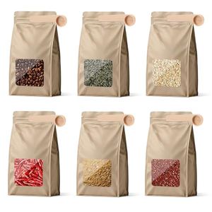 Cuillère à café en bois personnalisée en gros avec clip de sac, cuillère à mesurer en bois de hêtre massif, cuillères à thé et café avec clips, cadeau - Product Image 2