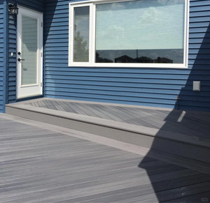 Dalles de <span class=keywords><strong>terrasse</strong></span> en bois composite moderne de 18 mm, lisses, antidérapantes, écologiques, imperméables, imitation bois, pour jardin, <span class=keywords><strong>terrasse</strong></span>, plancher - Product Image 5