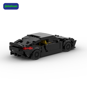 Xe mô hình khối xây dựng thiết lập <span class=keywords><strong>2025</strong></span> sản phẩm mới đồ chơi trẻ em cho trẻ em Kit DIY kỹ thuật mini gạch thể thao xe ô tô - Product Image 2