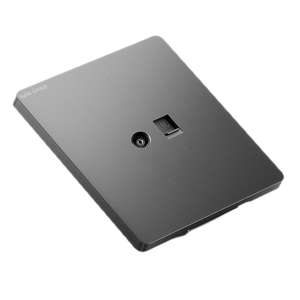 Prise murale ultra-fine de haute qualité pour appareils électroménagers, avec port informatique unique, panneau tactile, installation facile - Product Image 4