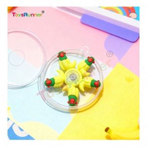 Kit de Fidget Spinner Silencieux Personnalisable, Jouet Sensoriel Portable pour Améliorer la Concentration, Jouet Amusant pour Étudiants, Jouet Fidget Arc-en-ciel pour Soulager le Stress - Product Image 5