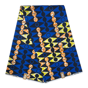 Tissu Africain Imprimé Ankara 100% Polyester <span class=keywords><strong>en</strong></span> Gros pour Robes DIY, Coiffes et Décoration de Vêtements - Product Image 1