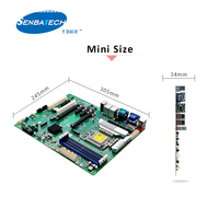 Cartes mères industrielles ATX W680DM LGA1700 avec chipset W680, 4 DDR4, max 128 Go, VGA, HD, PS2, TPM, SIM, LPT, 12 USB, 6 COM