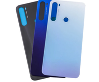 Coque arrière pour Xiaomi Redmi Note 8 & 8 Pro, coque de batterie, coque arrière de téléphone portable avec adhésif pour objectif de caméra