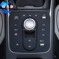 Vente en gros de couvre-panneau de pommeau de vitesse en silicone souple noir, couvre-panneau central en caoutchouc pour BYD Destroyer 05 2024, accessoires intérieurs