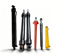 Cylindres hydrauliques à piston sur mesure, robustes, pour l'industrie/l'agriculture/les tracteurs/les chargeurs/les excavateurs, tous matériaux disponibles