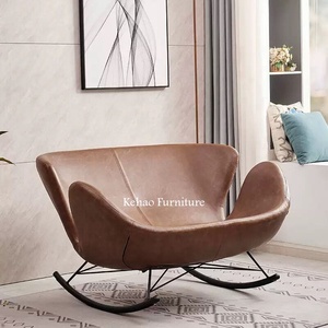 Chaise de salon de luxe nordique moderne à la mode, fauteuil de style de loisirs pour la maison, fauteuil inclinable pour salon, fauteuil de canapé à bascule relaxant - Product Image 3