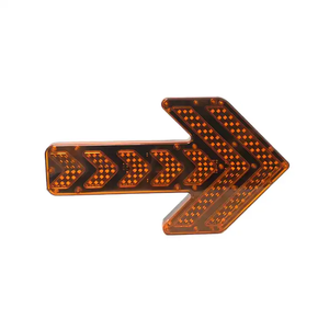 Étanche ip65 anti-vieillissement ambre lumière stroboscopique résistance aux chutes led flèche lumineuse pour camions