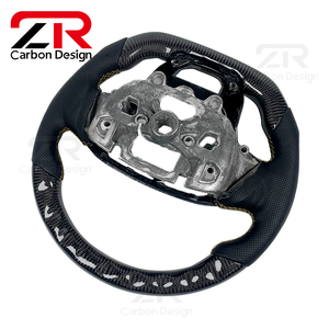 Volant personnalisé en cuir perforé et fibre de carbone pour <span class=keywords><strong>Ford</strong></span> Ranger <span class=keywords><strong>Raptor</strong></span> <span class=keywords><strong>F</strong></span>-<span class=keywords><strong>150</strong></span> <span class=keywords><strong>SVT</strong></span> Bronco <span class=keywords><strong>Raptor</strong></span> - Product Image 6