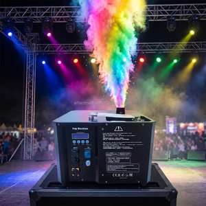 Uzaktan Kumandalı ve DMX 512 Sahne Ekipmanlı Süper Güçlü Renkli Duman Makinesi <span class=keywords><strong>DJ</strong></span> Sis Jeti Çok Renkli Mavi ve Pembe - Product Image 6