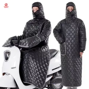 Motorcycle Windproof Apron Full Body Wind Resistant Motorbike Apron Integrated E-Scooter Covers For Commuting Shopping Daily