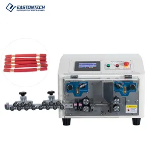 EASTONTECH EW-3035 Automatic Wire Cable Cutting and Stripping Machine Para 30-8 AWG Fios Cut and Strip