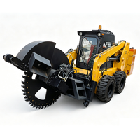 Machine de micro-tranchage avec une profondeur de coupe de 800 mm pour la pose de câbles