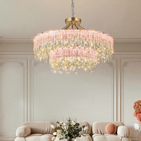 DUOMEIJU Suspension LED Nordique Nouveau Design avec Barre de Commande en Verre pour Restaurants et Salons