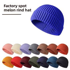 Gorras de Invierno Casuales al por Mayor de Fábrica, 100% Poliéster, Diseño de Piel de Melón, para Hombres y Mujeres, Estilo Hip Hop, Gorras de Propietario Rebeldes - Product Image 3