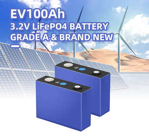 棱柱形电池 3.2 伏 100ah 锂电池 太阳能电池 12v 100ah 3.2v Lifepo4 电池芯 用于 Lifepo4 12v 100ah 电池组 - Product Image 1