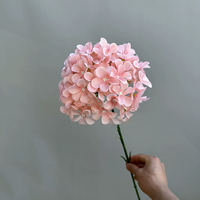 Dekorasi Pernikahan Grosir, Tata Letak Meja, Latar Belakang, Dekorasi Ranting Tunggal Hydrangea, Buket Bunga Buatan