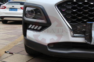 Productos de Venta caliente calidad superior LED DRL faros luces de circulación diurna luces antiniebla para <span class=keywords><strong>Hyundai</strong></span> Encino <span class=keywords><strong>Kona</strong></span> 2018 2019 - Product Image 2