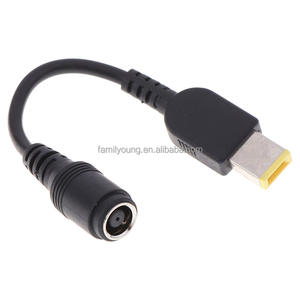 Adaptateur de prise ronde DC 7,9*5,5 mm vers prise carrée, câble adaptateur de <span class=keywords><strong>chargeur</strong></span>, convertisseur d'alimentation pour IBM <span class=keywords><strong>Lenovo</strong></span> Thinkpad 15 cm - Product Image 1