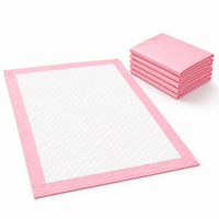 Vente en gros usine de tapis d'apprentissage jetables pour chiens, avec noyau en pâte absorbante profonde et film imperméable, pour l'entretien des animaux domestiques en intérieur