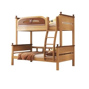 Litera doble de <span class=keywords><strong>madera</strong></span> con tobogán de dos capas para niñas, camas para niños - Product Image 6