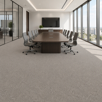 Moquette murale pour bureau, en nylon bouclé 8 mm, pour projets commerciaux, sur mesure en rouleau
