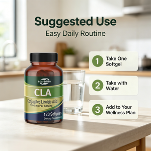 Acide Linoléique Conjugué (CLA) OEM en Gélules Molles 1000mg, Source Huile de Carthame, Complément Alimentaire Quotidien pour le Bien-être, 120 Gélules - Product Image 4