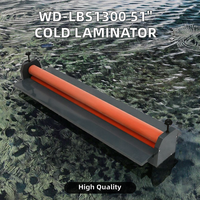 Laminateur à froid à rouleaux pour feuilles de vinyle photo A3 LBS1300