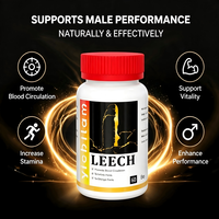Complément Herbal pour l'Amélioration Masculine : Capsules de Sangsue Naturelle à l'Extrait d'Hirudo Nipponia pour le Bien-être et le Soutien Énergétique des Hommes