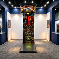 Machine de boxe à monnayeur Vortex Strike, jeu d'arcade à tickets, en plastique, version anglaise, pour centre commercial, produit phare