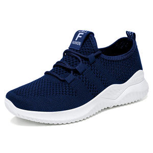Chaussures de sport pour femmes, respirantes, confortables, semelle souple, tricotées, légères, style basket-ball, maille ajourée, plates, pour l'été - Product Image 6