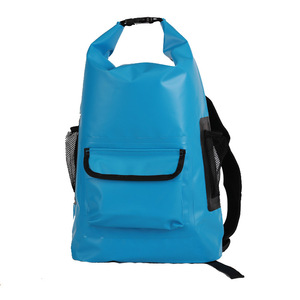 กระเป๋าเป้สะพายหลังกันน้ำสำหรับตั้งแคมป์กระเป๋าเป้สะพายหลัง PVC แห้งแห้งถุงกันน้ำสำหรับว่ายน้ำพายเรือคายัคกระเป๋าเก็บของกลางแจ้งกระเป๋ามหาสมุทร - Product Image 1