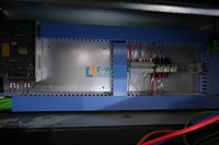 Personnalisation du traitement du verre par miroir à led enlèvement de peinture, perçage, machines de marquage, machine de sablage au laser CNC pour miroir