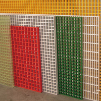 Panneaux de sol pour passerelle à surface lisse Caillebotis en plastique renforcé de fibre de verre Caillebotis Frp moulés pour chiens/chats/pigeons/porcs/moutons