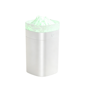 Humidificador USB Pequeño de 0.5L con Efecto <span class=keywords><strong>Volcán</strong></span>, Vapor Frío, Luz Nocturna y Diseño de Llenado Superior, Compatible para <span class=keywords><strong>el</strong></span> Hogar - Product Image 2