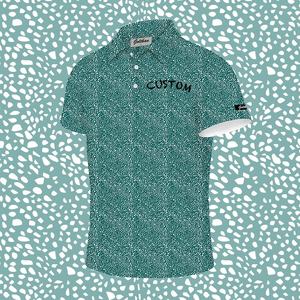Camisetas Polo de Golf de Manga Corta, Talla Grande, de Poliéster y Elastano, con Logotipo Personalizado OEM, Nuevo Diseño, Calidad de Marca, Ropa para Hombre - Product Image 1