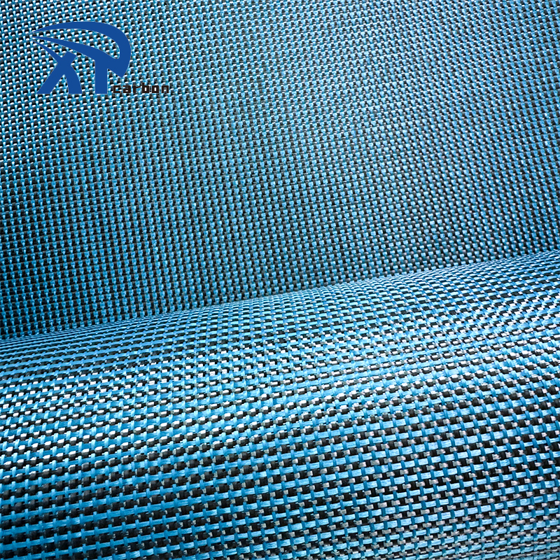 Promotional LCP Fiber Blue Carbon polypropylene