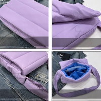 Nouveau Sac à Bandoulière/Sac Croisé Imperméable DICHOS pour Femme, Couleur Macaron, avec Fermeture Éclair et Décoration Lettres, Tendance