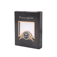Étui à cigarettes portable en métal de haute qualité, format carte, capacité 20 cigarettes, boîte de rangement portable en métal pour tabac