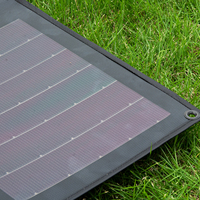 Panneau solaire pliable CIGS 40W Jungle Expedition, flexible, résistant à l'humidité, alimente l'équipement dans les forêts tropicales