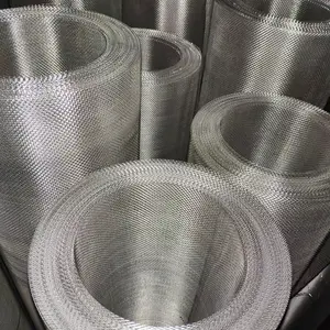 Fine 200 250 350 420 Stainless Steel Mesh Screen Printing Wire Mesh