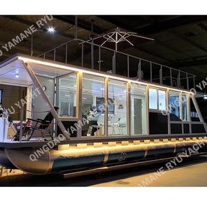 Maison flottante mobile de luxe à coque rigide en aluminium, 1 chambre, grande taille, en promotion - Product Image 3