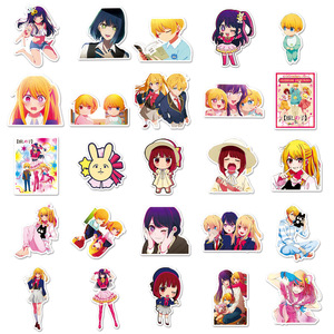 50PCS Nuevo anime lindo femenino dibujos animados Hoshino Ruby Hoshino <span class=keywords><strong>Kana</strong></span> <span class=keywords><strong>Oshi</strong></span> <span class=keywords><strong>No</strong></span> <span class=keywords><strong>Ko</strong></span> calcomanías - Product Image 6